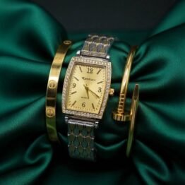 Silver with Gold watch