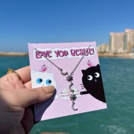 sun and hilal necklace