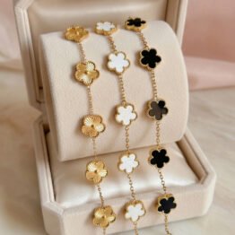 Van cleef Bracelet – Elegant Stainless Steel Jewelry