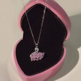 Luxury Swan Necklace Gold Plated – Elegant High Quality Design for Women